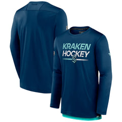 Seattle Kraken Fanatics Authentic Pro Long Sleeve T-Shirt - NHL T-shirts