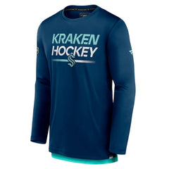 Seattle Kraken Fanatics Authentic Pro Long Sleeve T-Shirt - NHL T-shirts