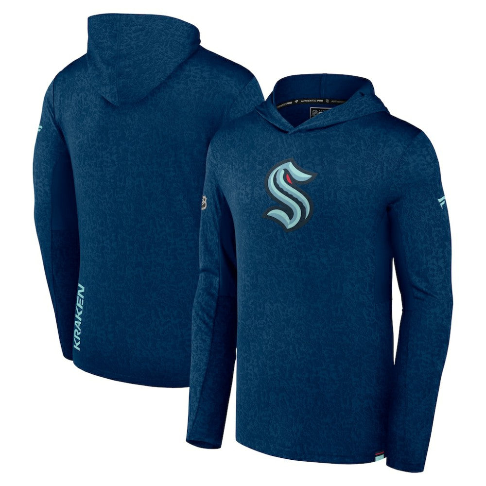 Seattle Kraken Fanatics Authentic Pro Lightweight Pullover Hoodie - NHL Hoodies