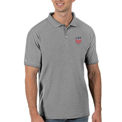 USMNT Antigua Legacy Pique Polo