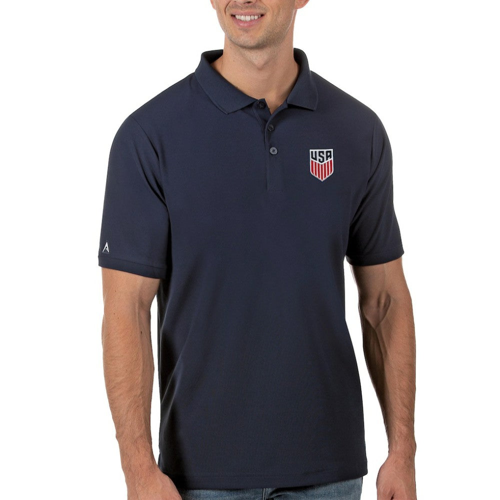 USMNT Antigua Legacy Pique Polo