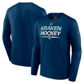 Seattle Kraken Fanatics Authentic Pro Primary Long Sleeve T-Shirt - NHL T-shirts