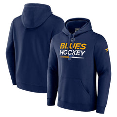 St. Louis Blues Fanatics Authentic Pro Pullover Hoodie - NHL Hoodies