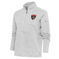 Florida Panthers Antigua Women's Team Logo Fortune Quarter-Zip Jacket - NHL Jackets