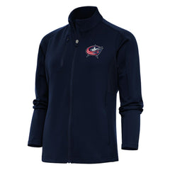 Columbus Blue Jackets Antigua Women's Team Logo Generation Full-Zip Jacket - NHL Jackets