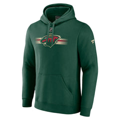 Minnesota Wild Fanatics Authentic Pro Secondary Pullover Hoodie - NHL Hoodies