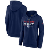 New York Rangers Fanatics Women's Authentic Pro Pullover Hoodie - NHL Hoodies