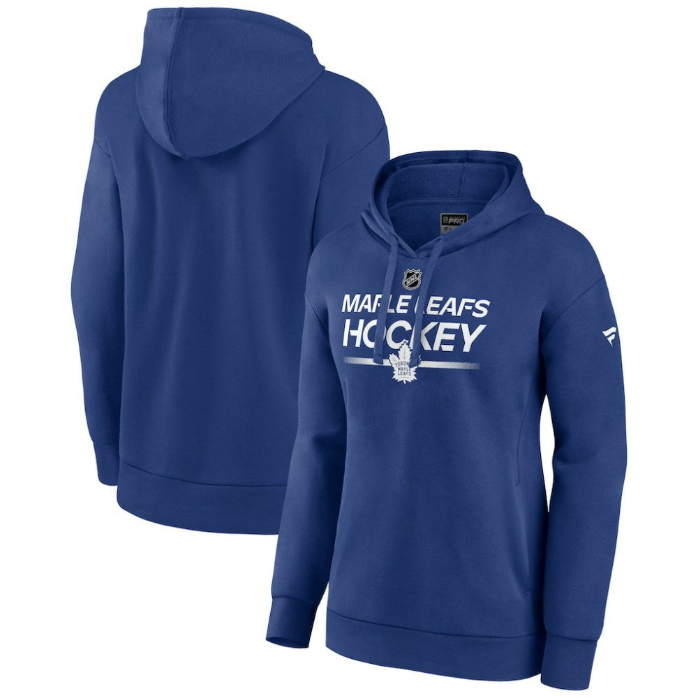 Toronto Maple Leafs Fanatics Women's Authentic Pro Pullover Hoodie - NHL Hoodies