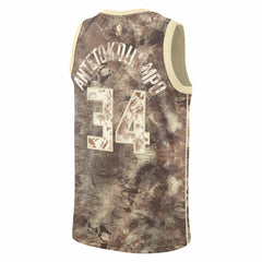 Brown Giannis Antetokounmpo Milwaukee Bucks Unisex Select Series Swingman Jersey | NBA