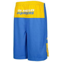 Los Angeles Chargers Justin Herbert Youth Player Name & Number Shorts | NFL Sale
