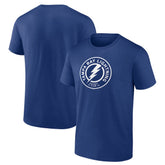 Tampa Bay Lightning Shoulder Patch Logo T-Shirt - NHL T-shirts