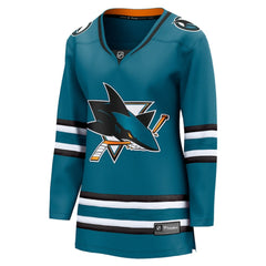 San Jose Sharks Fanatics Women's Home Breakaway Jersey - NHL Jerseys