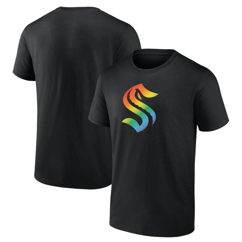 Seattle Kraken Pride Logo T-Shirt - NHL T-shirts