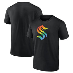 Seattle Kraken Pride Logo T-Shirt - NHL T-shirts