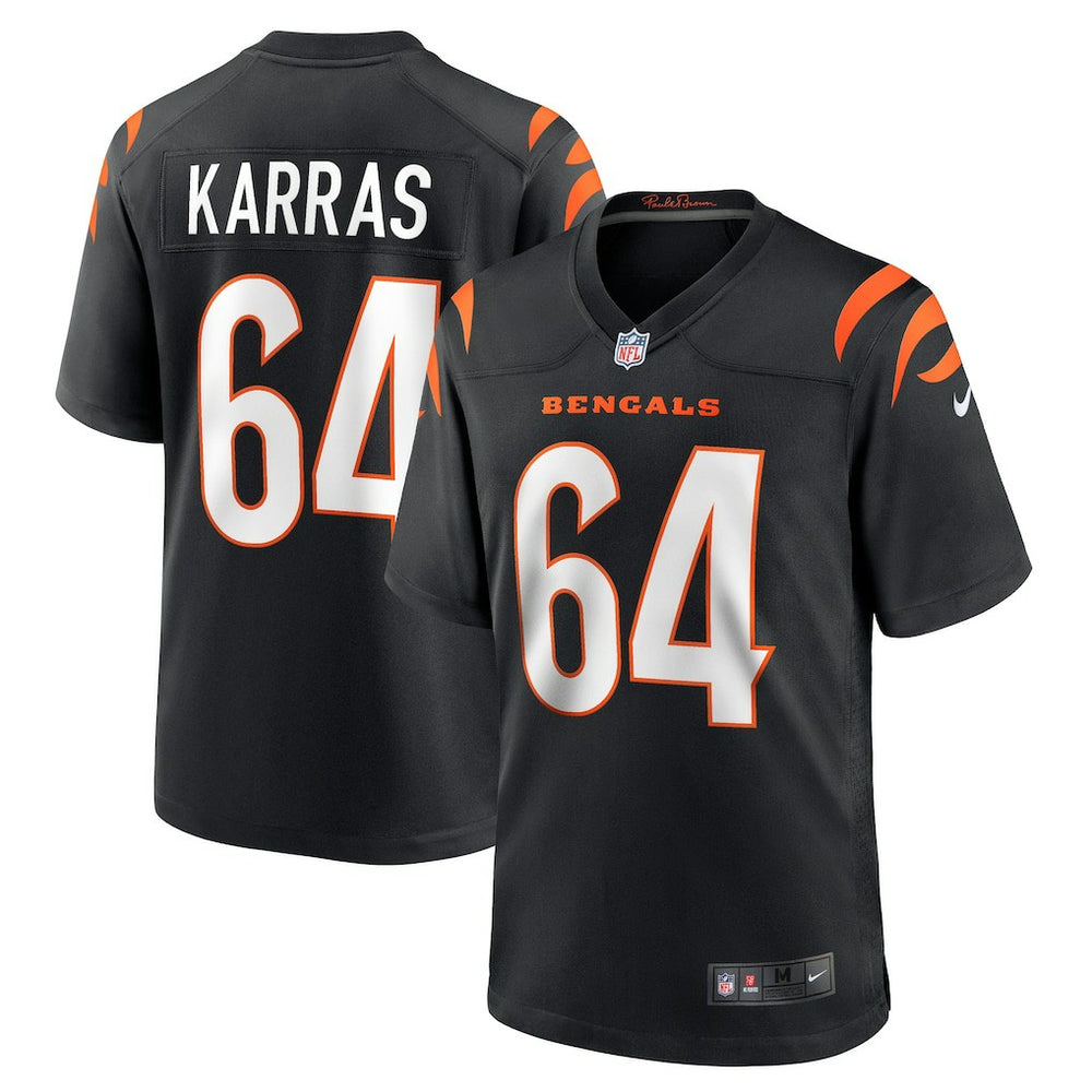 Cincinnati Bengals Ted Karras Game Player Jersey | NFL New