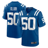 Indianapolis Colts Segun Olubi Game Player Jersey | NFL Sale
