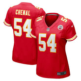 Kansas City Chiefs Leo Chenal Women's Game Player Jersey | NFL Near me