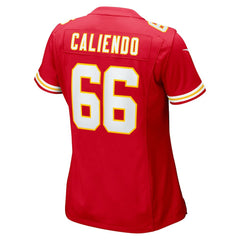 Kansas City Chiefs Mike Caliendo Women's Game Player Jersey | NFL Outlet