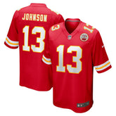 Kansas City Chiefs Nazeeh Johnson Game Player Jersey | NFL US