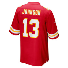 Kansas City Chiefs Nazeeh Johnson Game Player Jersey | NFL US