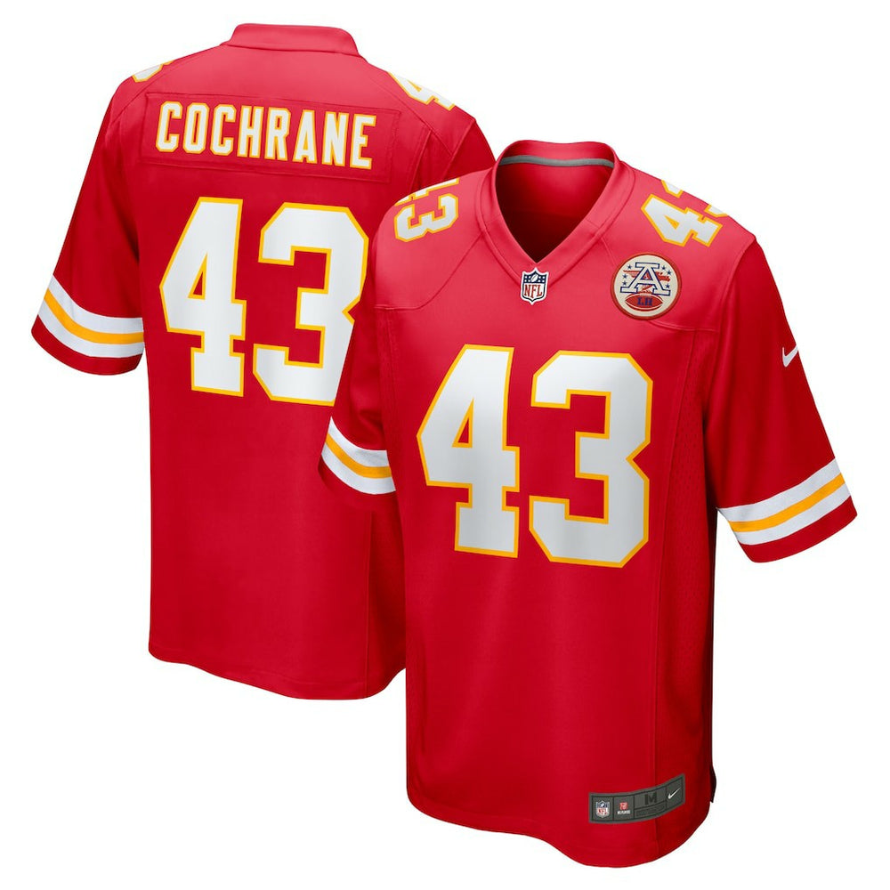 Kansas City Chiefs Jack Cochrane Game Player Jersey | NFL Near me