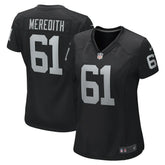 Las Vegas Raiders Jordan Meredith Women's Game Player Jersey | NFL Outlet