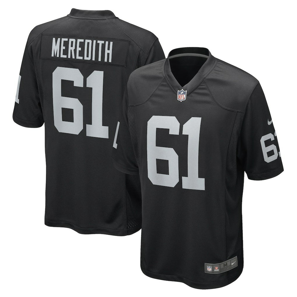 Las Vegas Raiders Jordan Meredith Game Player Jersey | NFL Hot
