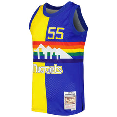 Royal/Gold Dikembe Mutombo Denver Nuggets Hardwood Classics 1991/92 Split Swingman Jersey sale | NBA