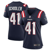 New England Patriots Brenden Schooler Women's Game Jersey | NFL Online