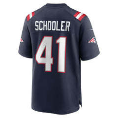 New England Patriots Brenden Schooler Game Player Jersey | NFL Sale