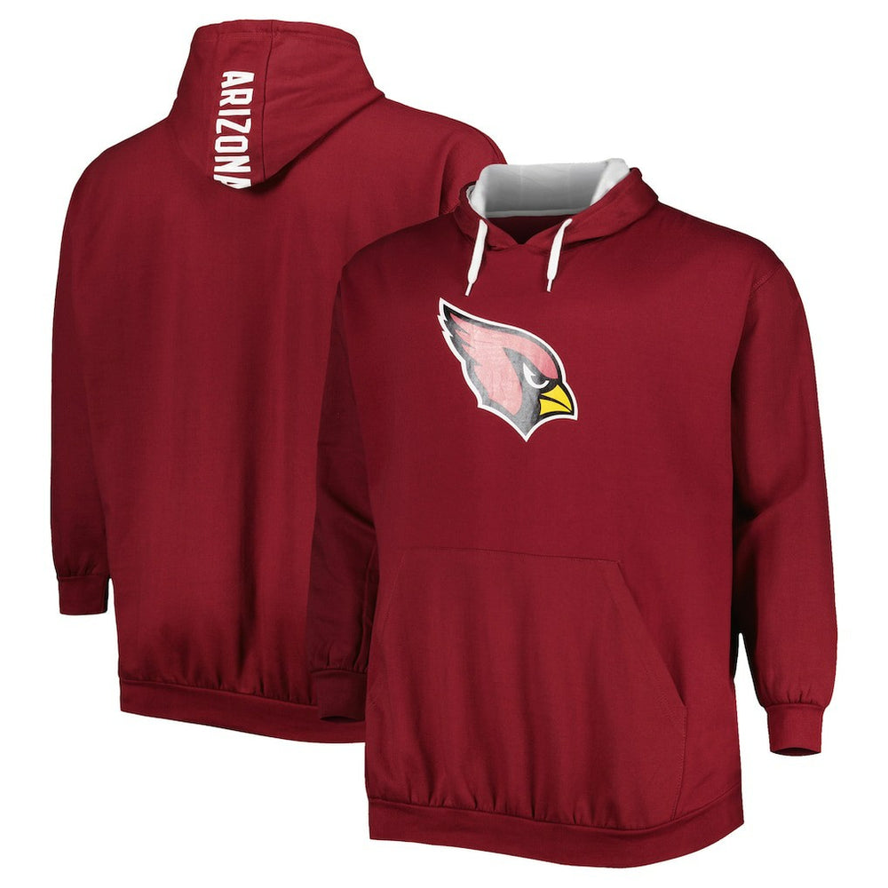Arizona Cardinals Big & Tall Logo Pullover Hoodie | NFL Discount