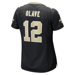 New Orleans Saints Chris Olave Women's Game Player Jersey | NFL Hot