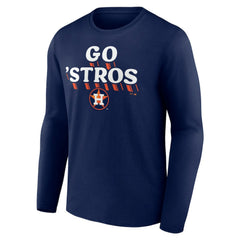 Houston Astros Go Stros Long Sleeve T-Shirt - MLB T-shirts