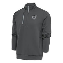 Las Vegas Raiders Antigua Team Logo Throwback Generation Quarter-Zip Pullover Top | NFL US