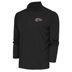 Cincinnati Bengals Antigua Team Logo Throwback Tribute Quarter-Zip Pullover Top | NFL US