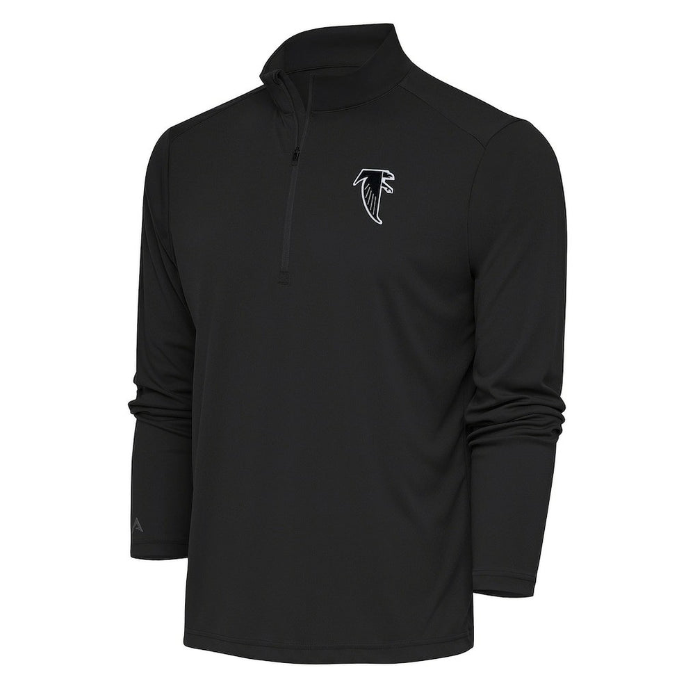 Atlanta Falcons Antigua Team Logo Throwback Tribute Quarter-Zip Pullover Top | NFL Sale