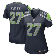 Seattle Seahawks Riq Woolen Women's Team Game Jersey | NFL Hot