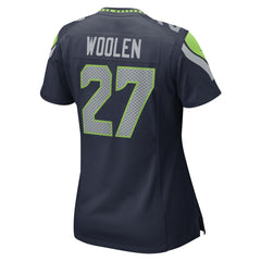 Seattle Seahawks Riq Woolen Women's Team Game Jersey | NFL Hot