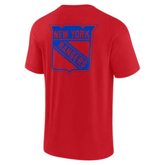 New York Rangers Fanatics Unisex Elements Super Soft Short Sleeve T-Shirt - NHL T-shirts
