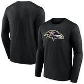 Baltimore Ravens Primary Team Logo Long Sleeve T-Shirt | NFL Near me