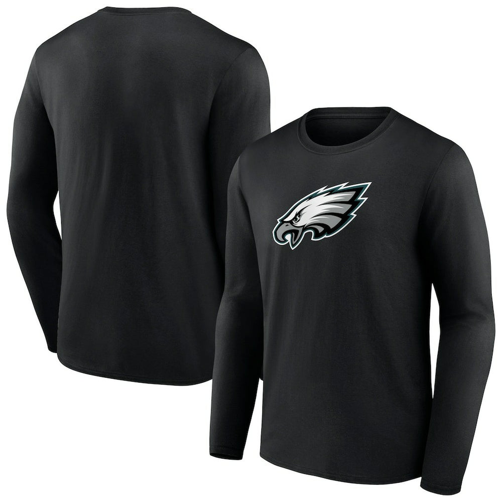 Philadelphia Eagles Primary Team Logo Long Sleeve T-Shirt | NFL Discount