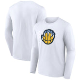 White Memphis Grizzlies Alternate Logo Long Sleeve T-Shirt | NBA