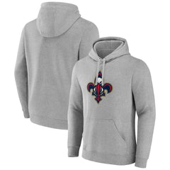 Gray New Orleans Pelicans Alternate Logo Pullover Hoodie | NBA
