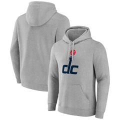 Gray Washington Wizards Alternate Logo Pullover Hoodie | NBA