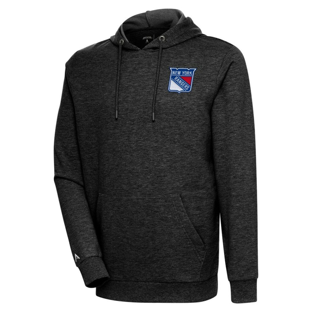New York Rangers Antigua Action Chenille Pullover Hoodie - NHL Hoodies