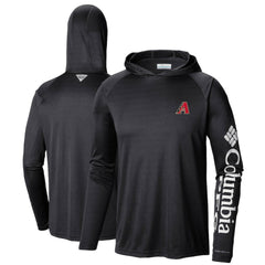 Arizona Diamondbacks Columbia Terminal Tackle Long Sleeve Hoodie T-Shirt - MLB Hoodies