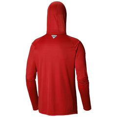 Cincinnati Reds Columbia Terminal Tackle Long Sleeve Hoodie T-Shirt - MLB Hoodies