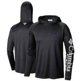 Miami Marlins Columbia Terminal Tackle Long Sleeve Hoodie T-Shirt - MLB Hoodies