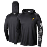 Pittsburgh Pirates Columbia Terminal Tackle Long Sleeve Hoodie T-Shirt - MLB Hoodies