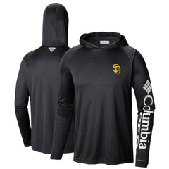 San Diego Padres Columbia Terminal Tackle Long Sleeve Hoodie T-Shirt - MLB Hoodies